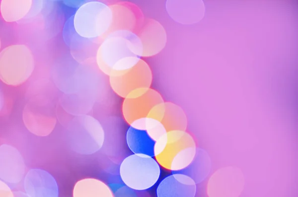 Festliche Weihnachten Eleganten Abstrakten Hintergrund Abstrakter Hintergrund Mit Lila Bokeh — Stockfoto