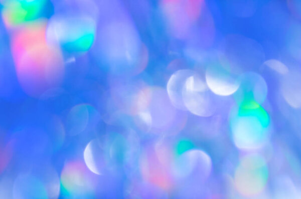 Abstract winter bokeh background. Bokeh background lights in the night