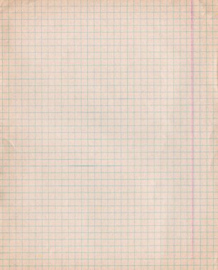 Kare kağıt sayfa arka planı. Sarı altın kağıt kılavuz sayfa arka planı. Eski sararması kağıt. Eski defter Kağıt arka plan