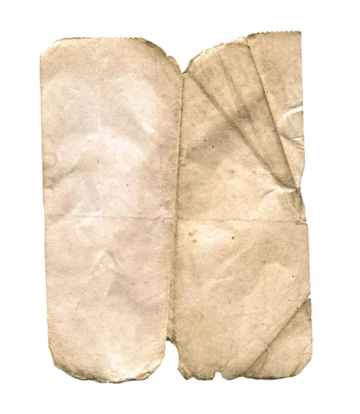 Staré Hnědé Papírové Textury Staré Opotřebované Papíru Starý Papír List — Stock fotografie