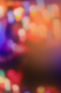 Soyut bokeh gece arka plan. Soyut glitter bokeh arka plan