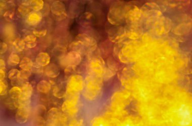 Mutlu yeni yıl ve Noel bokeh arka plan bulanık. Altın arka plan bokeh ışıkları ile