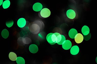 Bokeh yeşil arka plan bulanık. yeşil bokeh arka ışık plan