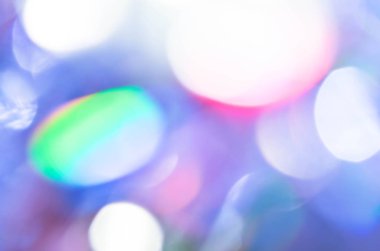 Mavi bokeh arka plan. Bokeh arka ışık plan kopya alanı ile 