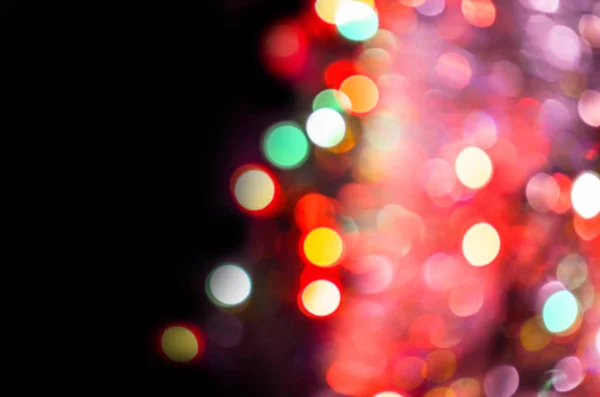 Fundo Luz Vermelha Desfocada Luzes Vintage Brilho Vermelho Luz Bokeh — Fotografia de Stock