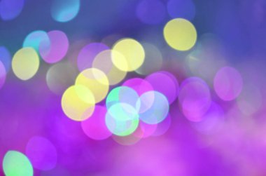 Soyut bokeh açık renkli halkaları bulanık