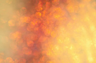 Altın bokeh arka plan. Sonbahar bulanık bokeh arka plan