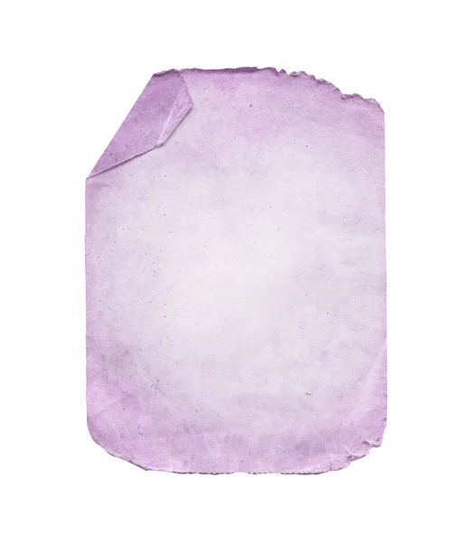 Papel Roxo Isolado Papel Azul Violeta Papel Ultravioleta Isolado Branco — Fotografia de Stock
