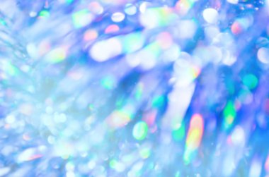 Mavi bokeh arka plan. Bokeh arka ışık plan