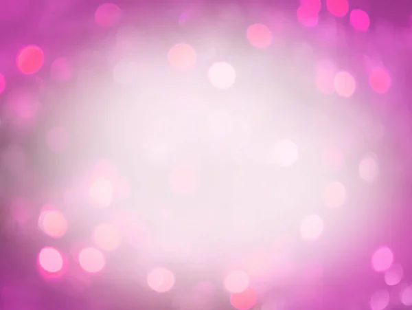 Искрящийся Сверкающий Фон Дню Святого Валентина Фиолетовые Фонари Мягком Стиле — стоковое фото