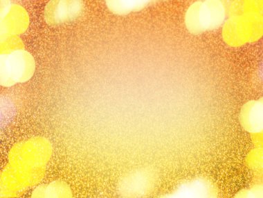 Soyut altın bokeh. Altın Christmas bokeh arka plan. Noel ve yeni yıl altın bokeh arka plan