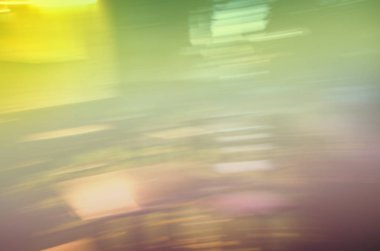 Şehir bokeh ışıkları bulanıklık. Ufuk bokeh Avrupa şehri arka planda sokak.