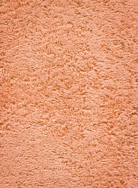 Textura Toalla Baño Naranja Fondo Toalla Naranja — Foto de Stock