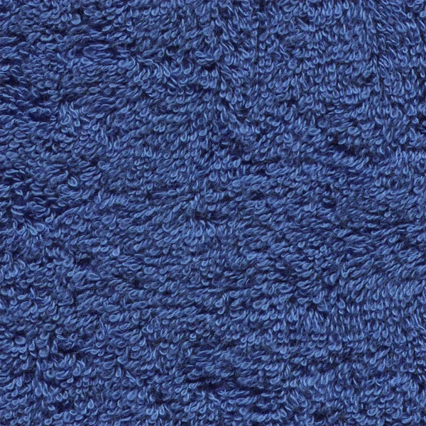 Textura Toalha Azul Fundo Toalha Azul — Fotografia de Stock