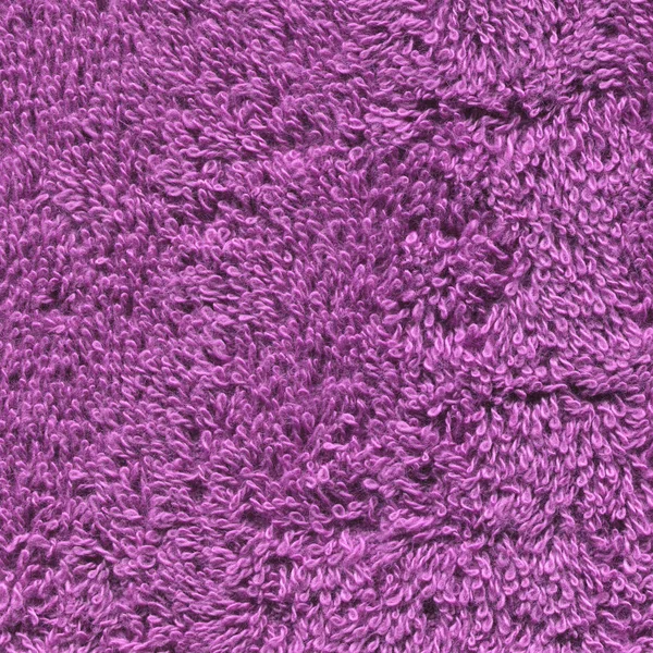 Terry Ściereczka Fioletowa Tekstura Tło Kolor Liliowy Kąpieli Bawełny Ręcznik — Zdjęcie stockowe