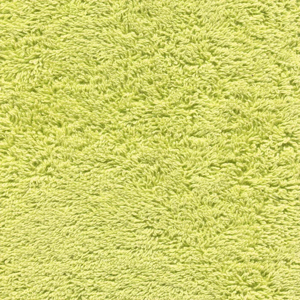 绿色面料毛巾背景 绿色毛巾纹理 — 图库照片
