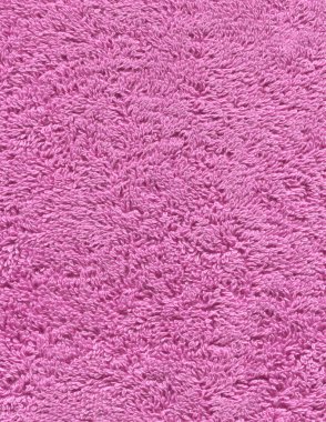 Yumuşak doku pembe havlu. Pembe havlu doku. Pamuk havlu arka plan ve textur