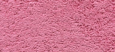 Yumuşak doku pembe havlu. Pembe havlu doku. Pamuk havlu arka plan ve textur