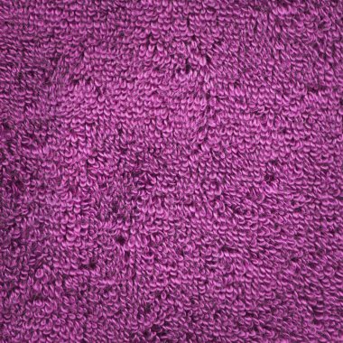 Terry leylak havlu doku arka plan. Lila Rengi banyo pamuk havlu doku