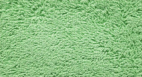 Zielony Tkanina Tło Ręcznik Texture Zielony Ręcznik — Zdjęcie stockowe