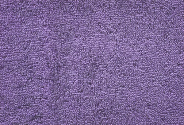 Textura Toalla Púrpura Abstracta Terry Toalla Lila Textura Fondo — Foto de Stock