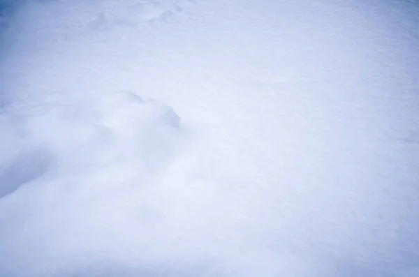 Zimní Krajina Pod Sněhem Pozadí Čerstvého Sněhu Sněžení Textury Pozadí — Stock fotografie