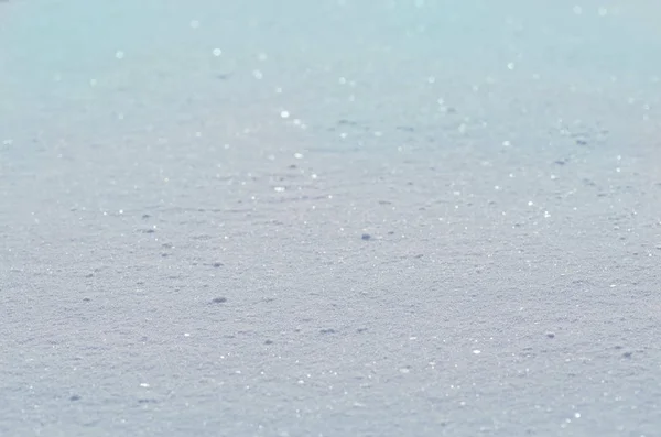 新雪の背景 自然の冬の背景 ブルートーンの雪のテクスチャ — ストック写真
