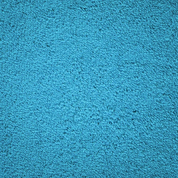 Fondo Textura Tejido Rizo Azul Toalla Baño Algodón Azul — Foto de Stock