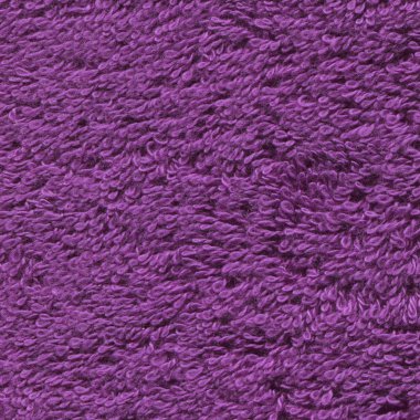 Menekşe lifler havlu doku. Menekşe banyo havlu arka plan. Ultra violet havlu doku arka plan