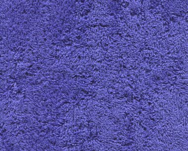 Mavi havlu yüzey dokusunu arka plan. Kaba mavi havlu doku