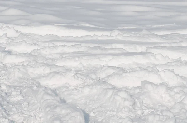 Kar Dokusu Arka Planı Taze Kar Dokusu Doğal Kar Arkaplanı — Stok fotoğraf