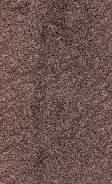 Kahverengi havlu closeup dokulu. Kahverengi havlu dokular kumaş arka plan.