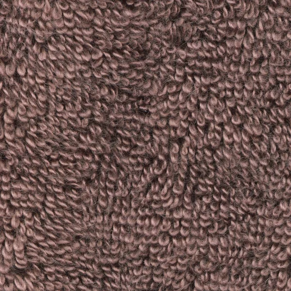 Teksturowane Zbliżenie Brązowy Ręcznik Brązowy Ręcznik Tekstury Tkanina Tło — Zdjęcie stockowe