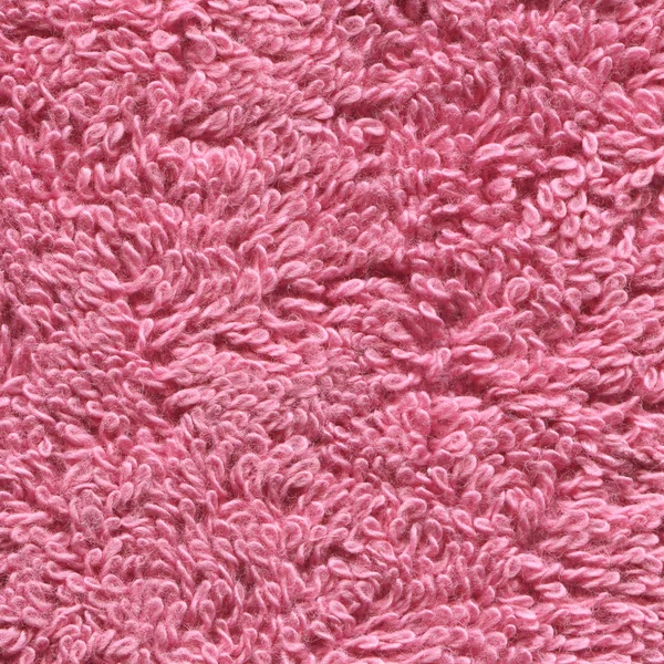 Różowy Kolor Kąpiel Ręcznik Tekstury Różowy Tkaniny Wanną Ręcznik Tła — Zdjęcie stockowe