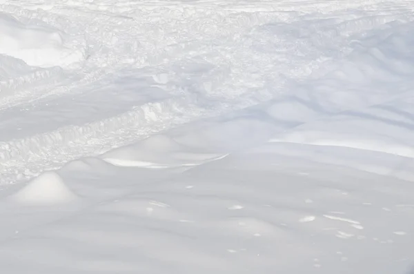 Fechar Cobertura Neve Fresca Natal Fundo Abstrato Inverno Paisagem Nevada — Fotografia de Stock