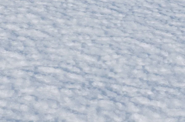 新雪的背景 自然冬季背景 蓝调雪白质感 — 图库照片