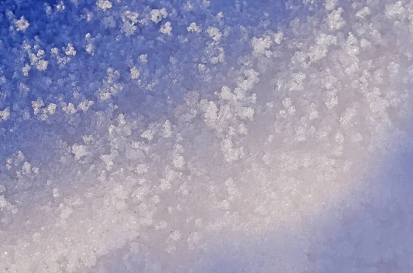 Pozadí Čerstvého Sněhu Vánoční Pozadí Abstraktní Přírodní Zimní Pozadí — Stock fotografie