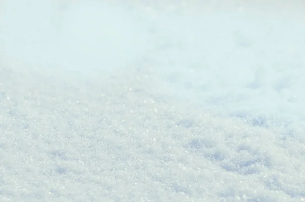 高角度观看雪背景 耕地雪质地 冬天背景以雪漂泊 — 图库照片