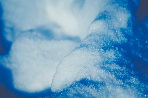 Снежный Фон Белыми Снежинками Снежный Фон — стоковое фото