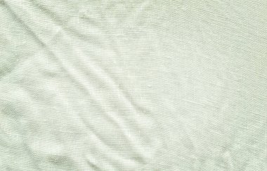 Beyaz keten tuval. Beyaz kumaş doku