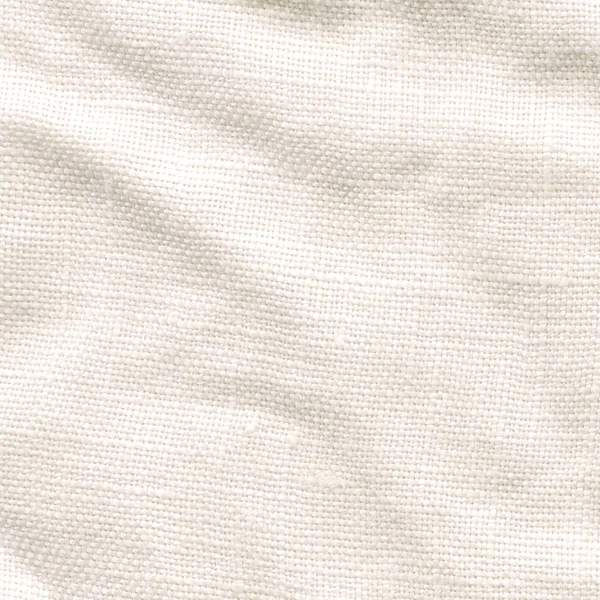 Bílé Lněné Plátno Bílé Textilie Textura Přírodní Lněné Bílé Pozadí — Stock fotografie