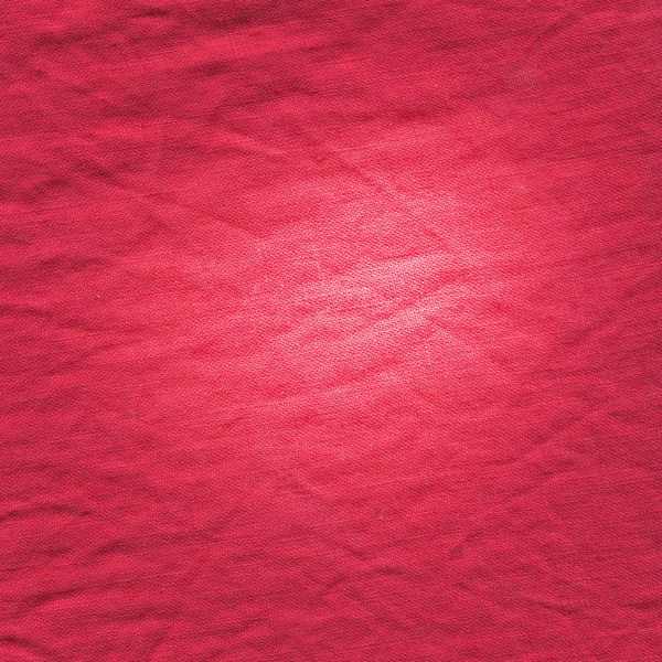 Red linen fabric texture. Red fabric background