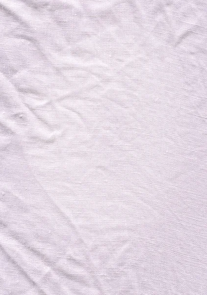 Холст Белого Льна Белая Ткань Текстуры Белая Ткань Холста Естественное — стоковое фото