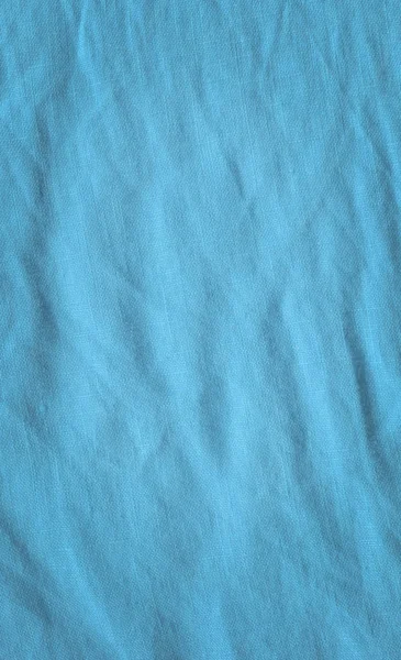 Modré Plátno Abstraktní Texturu Texturu Plátna Pro Pozadí Modrá Textilie — Stock fotografie