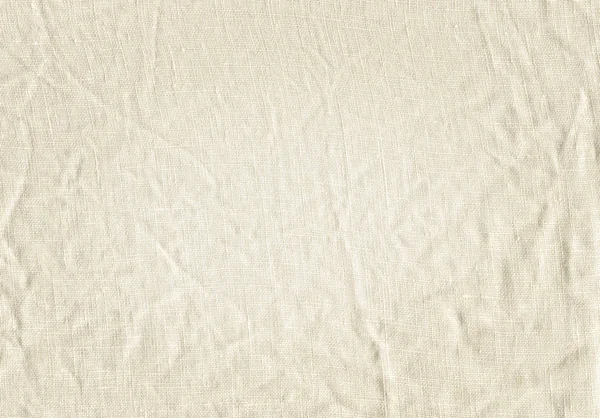 Λευκό Λινό Καμβά Φυσικό Λινό Λευκό Φόντο — Φωτογραφία Αρχείου