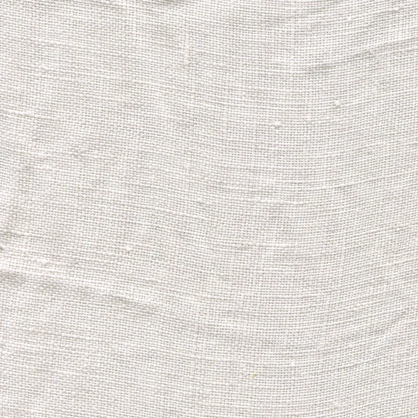 White Linen Canvas White Fabric Texture Natural Linen White Background — Stock Photo, Image