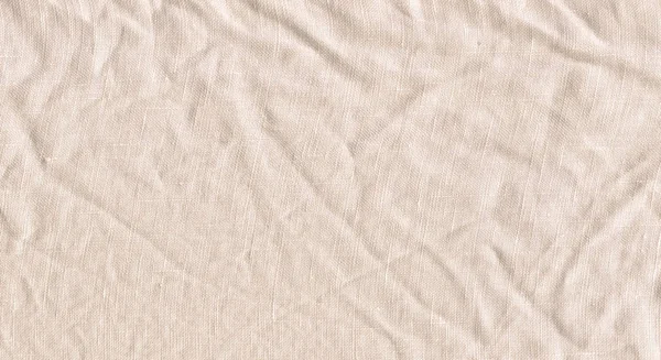 Холст Белого Льна Белая Ткань Текстуры Естественное Белье Белый Фон — стоковое фото