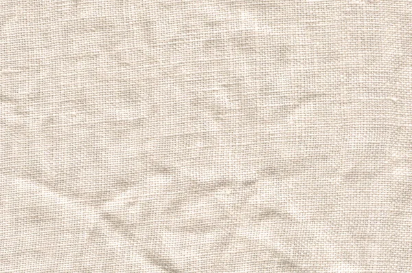 White Linen Canvas White Fabric Texture Natural Linen White Background — Stock Photo, Image