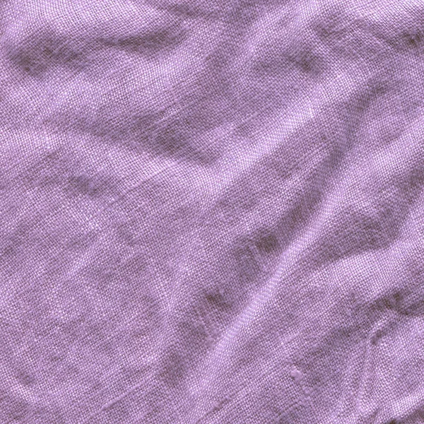 Текстура Льняной Фиолетовой Ткани Фиолетовый Фон Ткани — стоковое фото