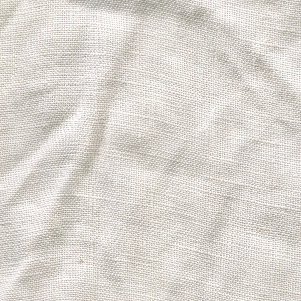 Λευκό Λινό Καμβά Λευκό Ύφασμα Υφή — Φωτογραφία Αρχείου